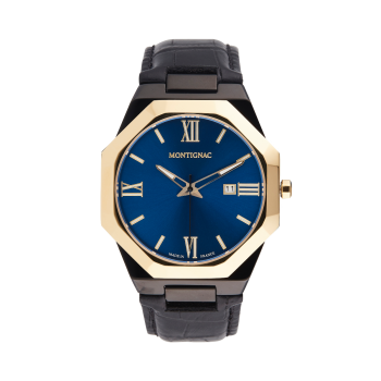 Montres octogonales Maison Montignac Horlogerie Homme